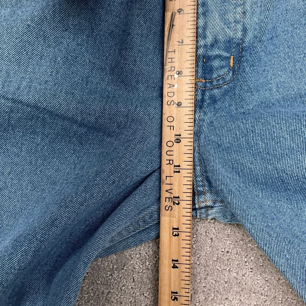Diesel‎ Basic Jeans Women 12 Blue High Rise Straight Leg Rugged Deadstock Denim